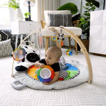 BABY EINSTEIN Tapis d'éveil Ocean Explorers - Zen le Zebre, arche de