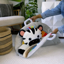 BABY EINSTEIN Tapis d'éveil Ocean Explorers - Zen le Zebre, arche de