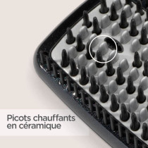 Brosse lissante - BaByliss - HSB101E Smoothing Heating Brush - En cér
