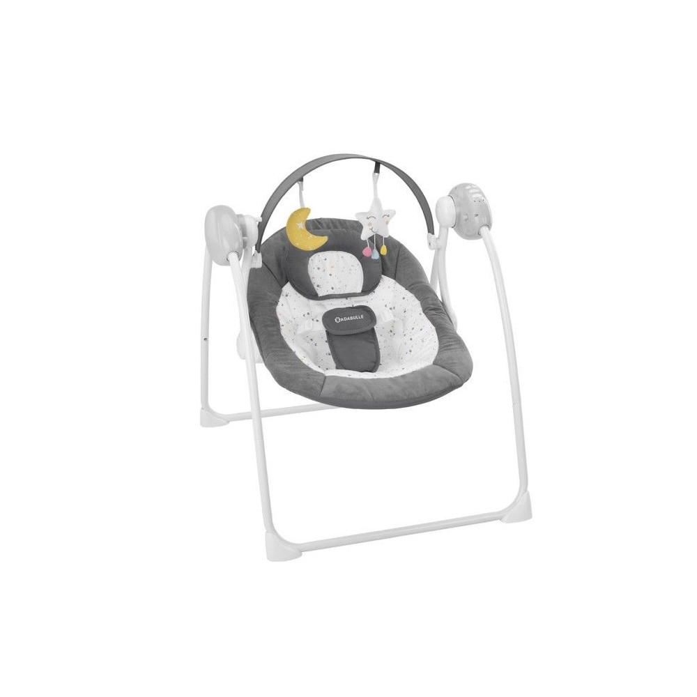 Badabulle Balancelle Electrique Confort - Pliable - Ultra Compact - Ar