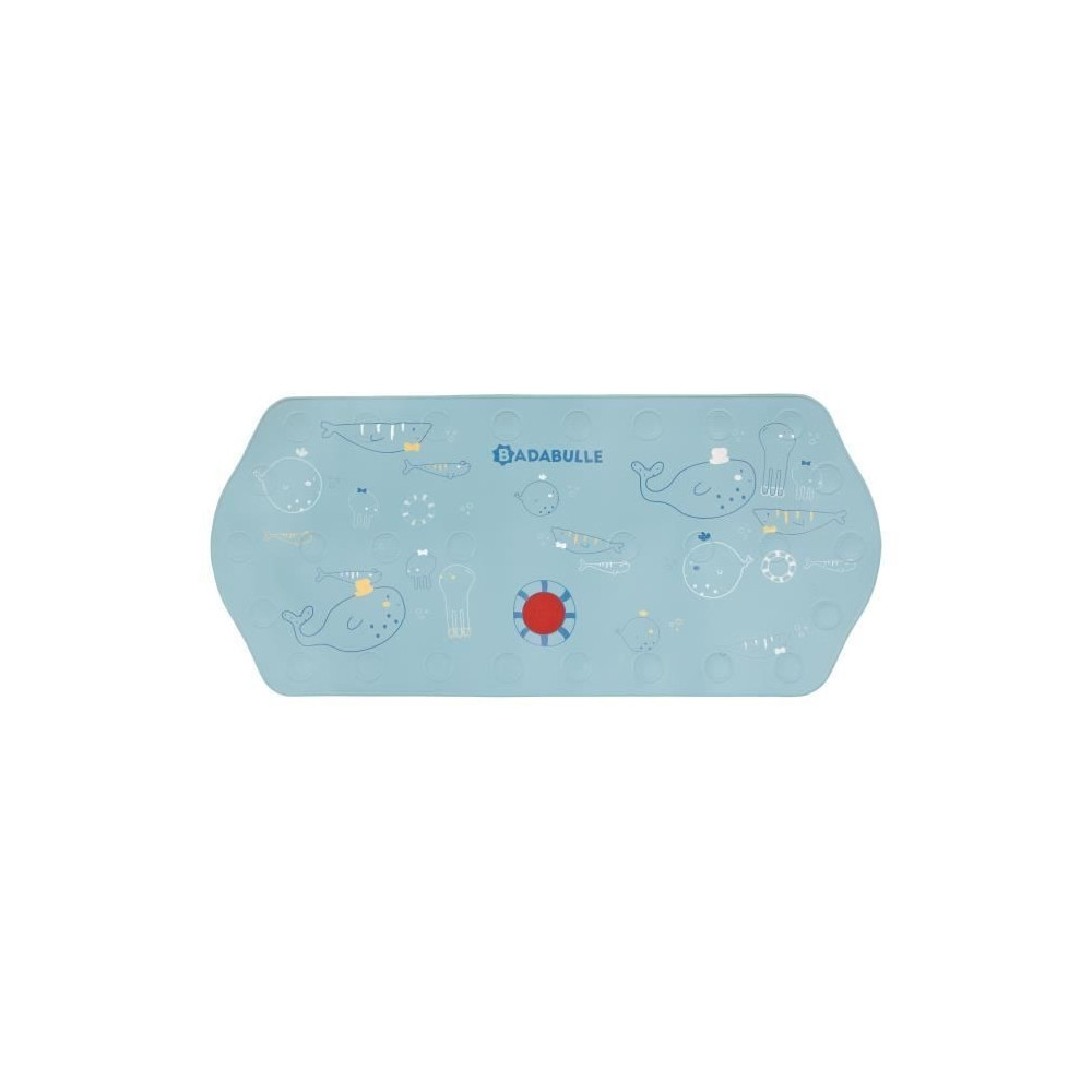Badabulle Tapis de bain XXL antidérapant avec témoin de température