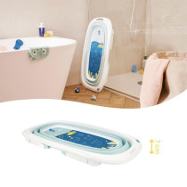 BADABULLE Baignoire pliable, 35L, super compact, bouchon de vidange t