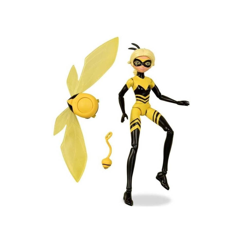 Mini-poupée Queen Bee - MIRACULOUS - 12 cm - Jaune et noir - 4 ans et