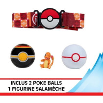 Ceinture - BANDAI - Pokémon Clip ‘N' Go - 1 ceinture, 2 Poké Balls