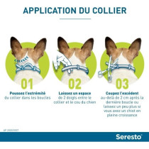 SERESTO Chien Collier Anti-Puces et Anti-Tiques -8kg 1 unité