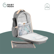 Babymoov Sac a dos a langer Le Pyla, avec grande poche isotherme - Mat