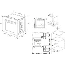 Four encastrable - BEKO - BBIM12300XCE - Chaleur pulsée 3D - 72 L - I