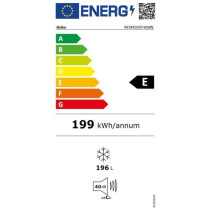Congélateur armoire - BEKO - RFSM200T40WN - Classe E - 196 L - 145,7