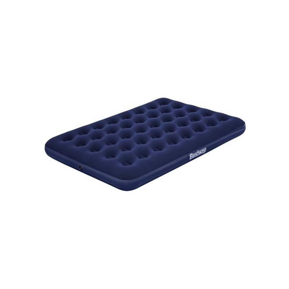Matelas gonflable camping - BESTWAY - 2 places - 1,91 m x 1,37 m x 22