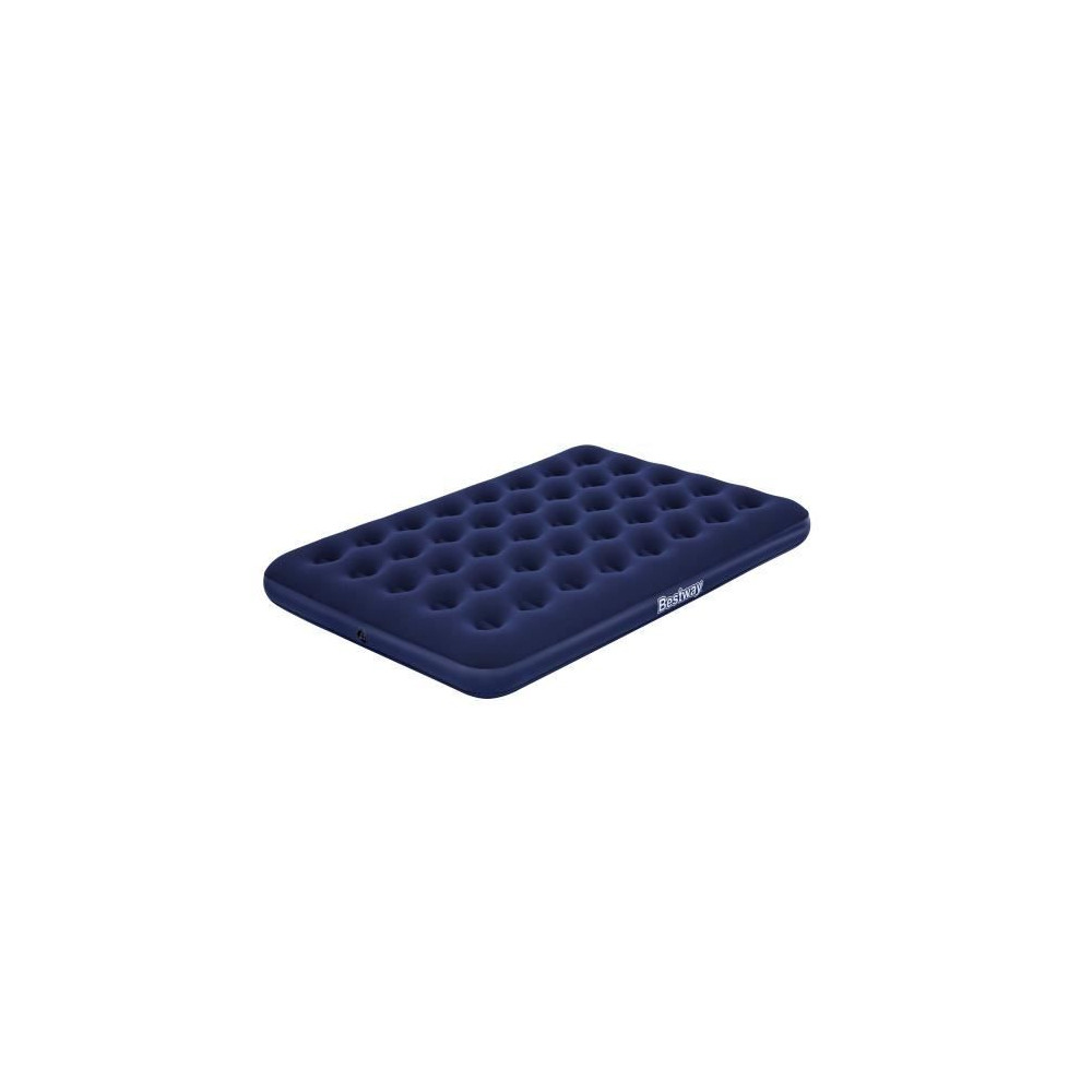 Matelas gonflable camping - BESTWAY - 2 places - 191x137x22 cm avec po