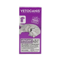 VETOCANIS Diffuseur + Recharge anti-stress pour chat - Efficace 45 jou