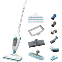 BLACK+DECKER - FSMH13E10-QW - Balai Vapeur Avec Nettoyeur a Main 1300W