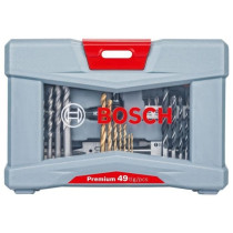 Coffret d'accessoires Premium pour le perçage et le vissage (49 pcs)