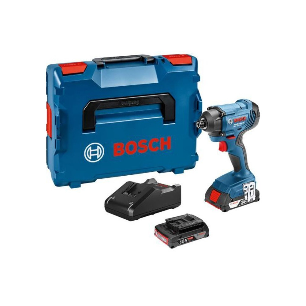 Visseuse a chocs Bosch Professional GDR 18V-160 + 2 batteries 2,0Ah +