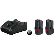 Pack de 2 batteries GBA 12V 2.0Ah et un chargeur GAL 12V-40 en boite c