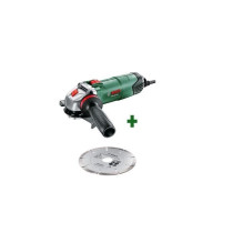 Meuleuse a main Bosch - PWS 850-125 + AVH + Disque diamanté - 06033A2