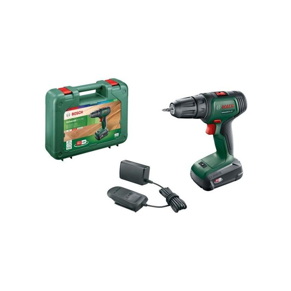 Perceuse-visseuse sans-fil Bosch - UniversalDrill 18V 40Nm + 1 batteri