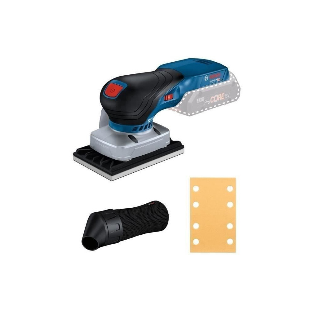 Ponceuse vibrante Bosch Professional GSS 18V-13 sans batterie - 06019L