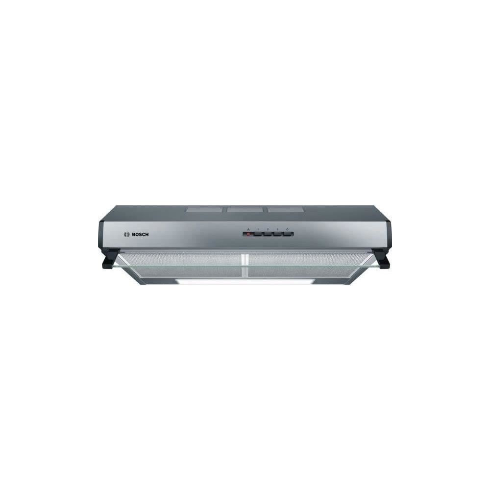 Hotte classique murale BOSCH DUL63CC50 - L 60 cm - Inox - Evacuation /