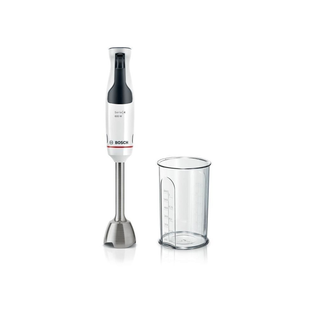 Mixeur plongeant - BOSCH - MSM4W210 ErgoMaster - Moteur 600W - 4 lames