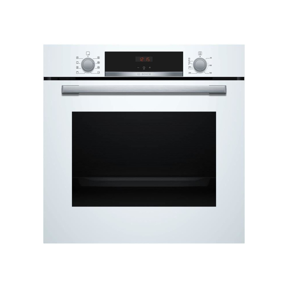 Four encastrable Ecoclean -BOSCH SER4 - HBA553BV3F - Blanc - 71 L - Cl