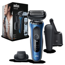 Rasoir Électrique BRAUN Series 6 61-B7200cc - Tete pivotante SensoFle