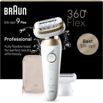 Épilateur électrique - BRAUN - Silk-épil 9 Flex - Épilation Facile