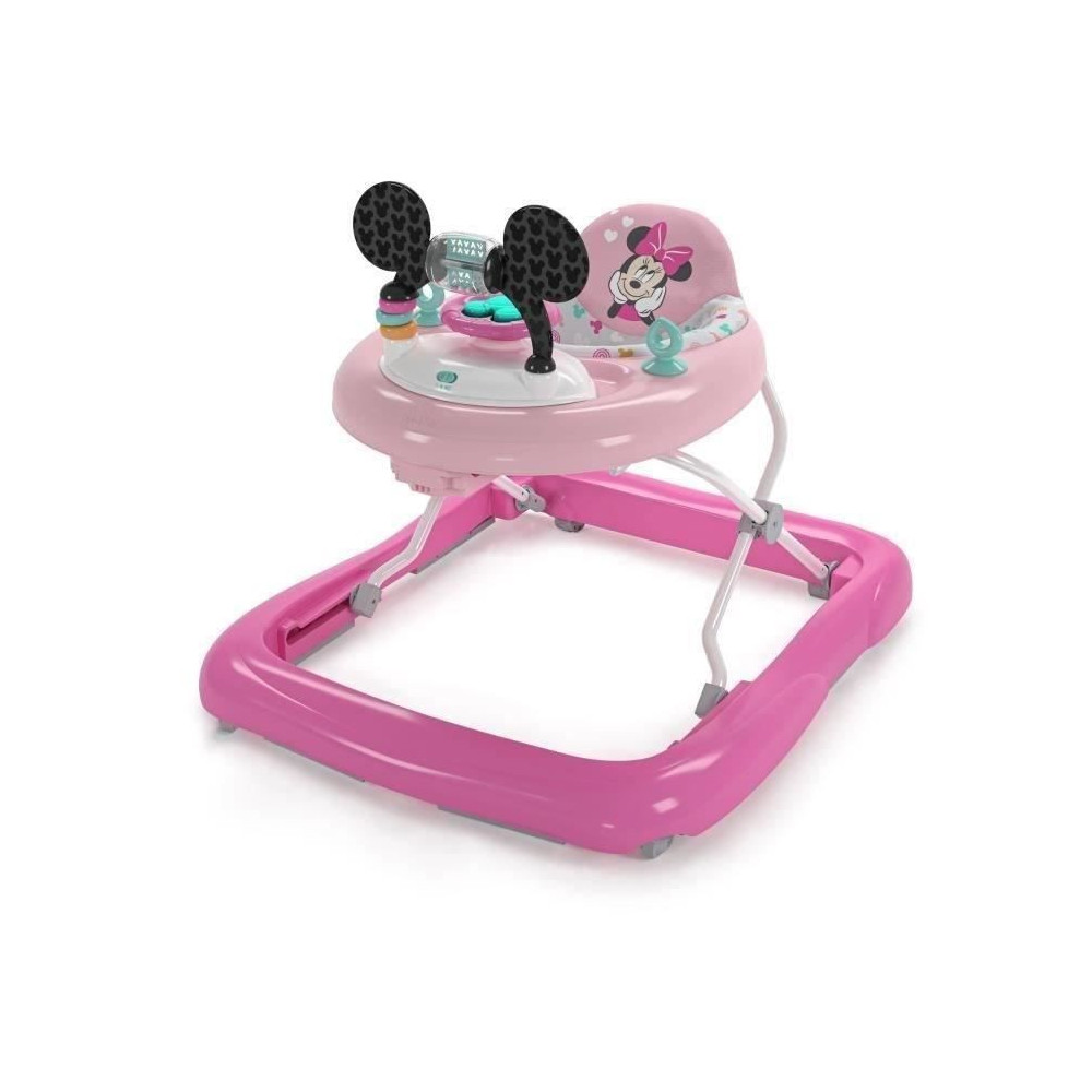 DISNEY BABY Trotteur Evolutif - Minnie My Best Friend, Musique et Lumi