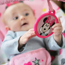 DISNEY BABY Transat Minnie Confettis, Vibrations, 2 Jouets, Harnais 3