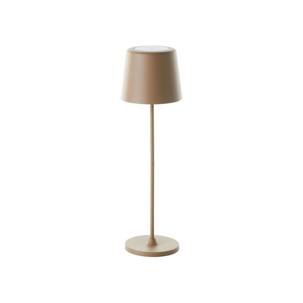 Lampe a poser LED KAAMI BRILLIANT - Métal et plastique - Cappuccino -