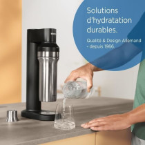 Bouteille isotherme BRITA pour sodaTRIO - acier inoxydable - 0,65L - n