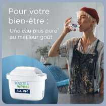BRITA Cartouche Filtre eau robinet MAXTRA PRO All-In-1 Pack de 2