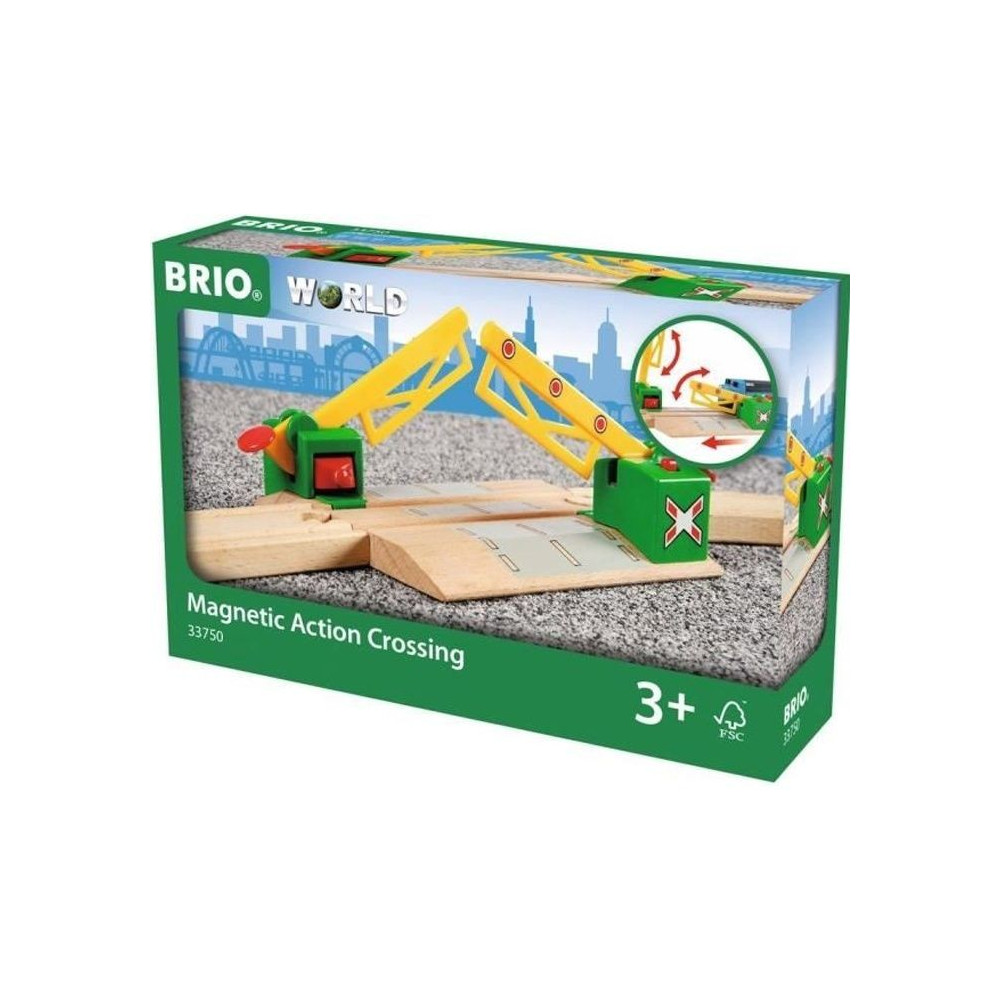 Passage a niveau magnétique Brio 33750 - Accessoire pour circuit de t