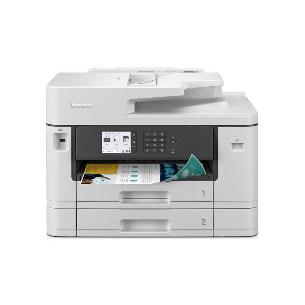 Imprimante Multifonction 4-en-1 - BROTHER - Business Smart - Jet d'enc