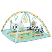 BRIGHT STARTS Tapis d'Eveil Football, Arche de jeu avec jouets Oball d
