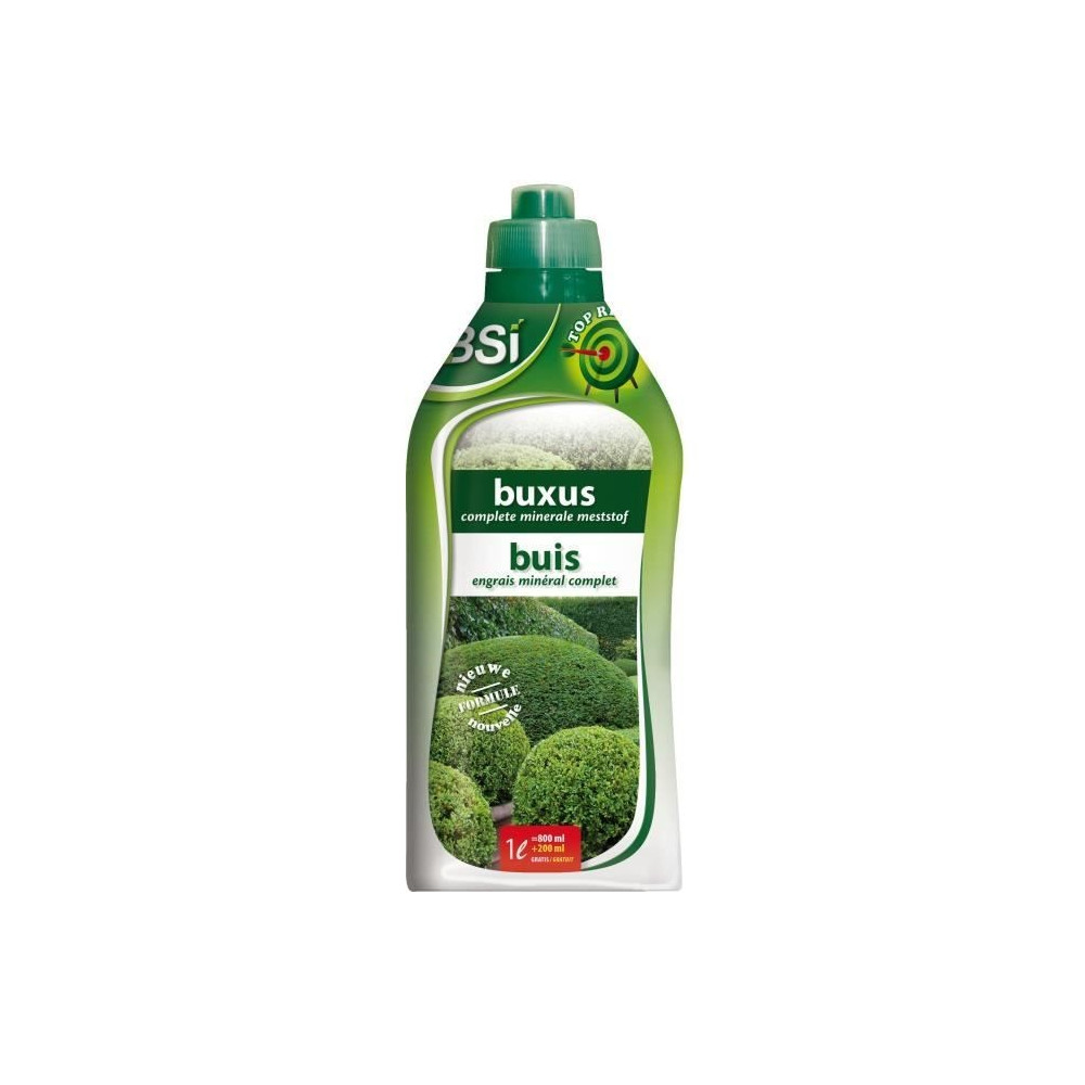 Engrais minéral pour Buis - BSI - Oligo-éléments soluble dans l'eau