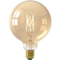 Ampoule LED Filament connectée Globe ambré G125 E27 - CALEX - 7W - 8