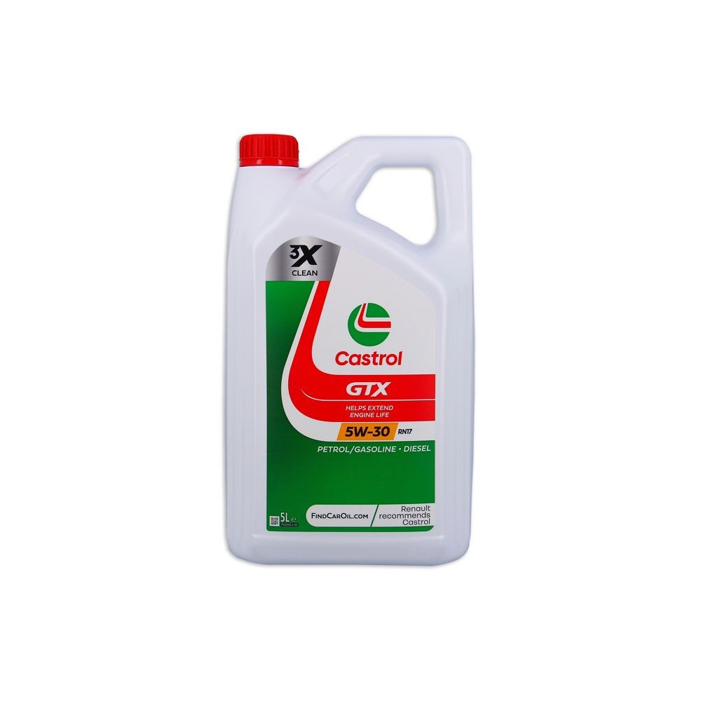 CASTROL GTX 5W-30 RN17 5L - huile moteur 5W30