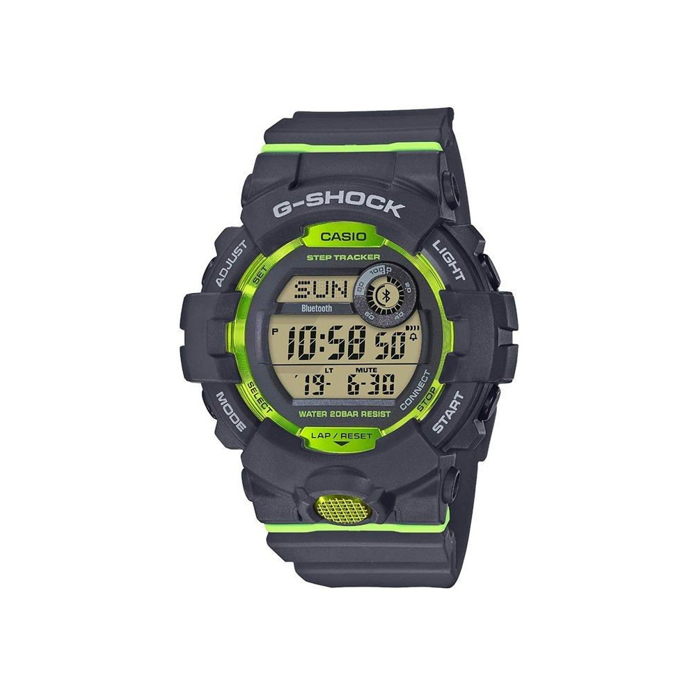 Montre en résine CASIO G-SHOCK Gris - Quartz - Verre minéral - Digit