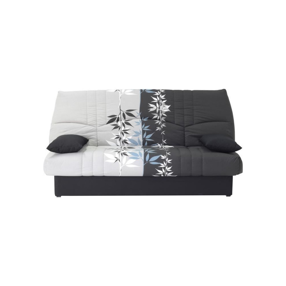 Clic clac 3 places DREAM - Tissu 100% Coton imprimé Ramage - Couchage