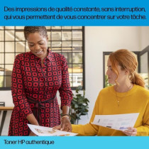 Cartouche de toner HP 128A noir authentique pour imprimantes HP Color