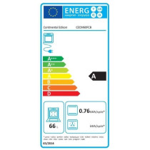 Cuisiniere mixte CONTINENTAL EDISON CECM60FCB - 3 feux gaz + 1 électr