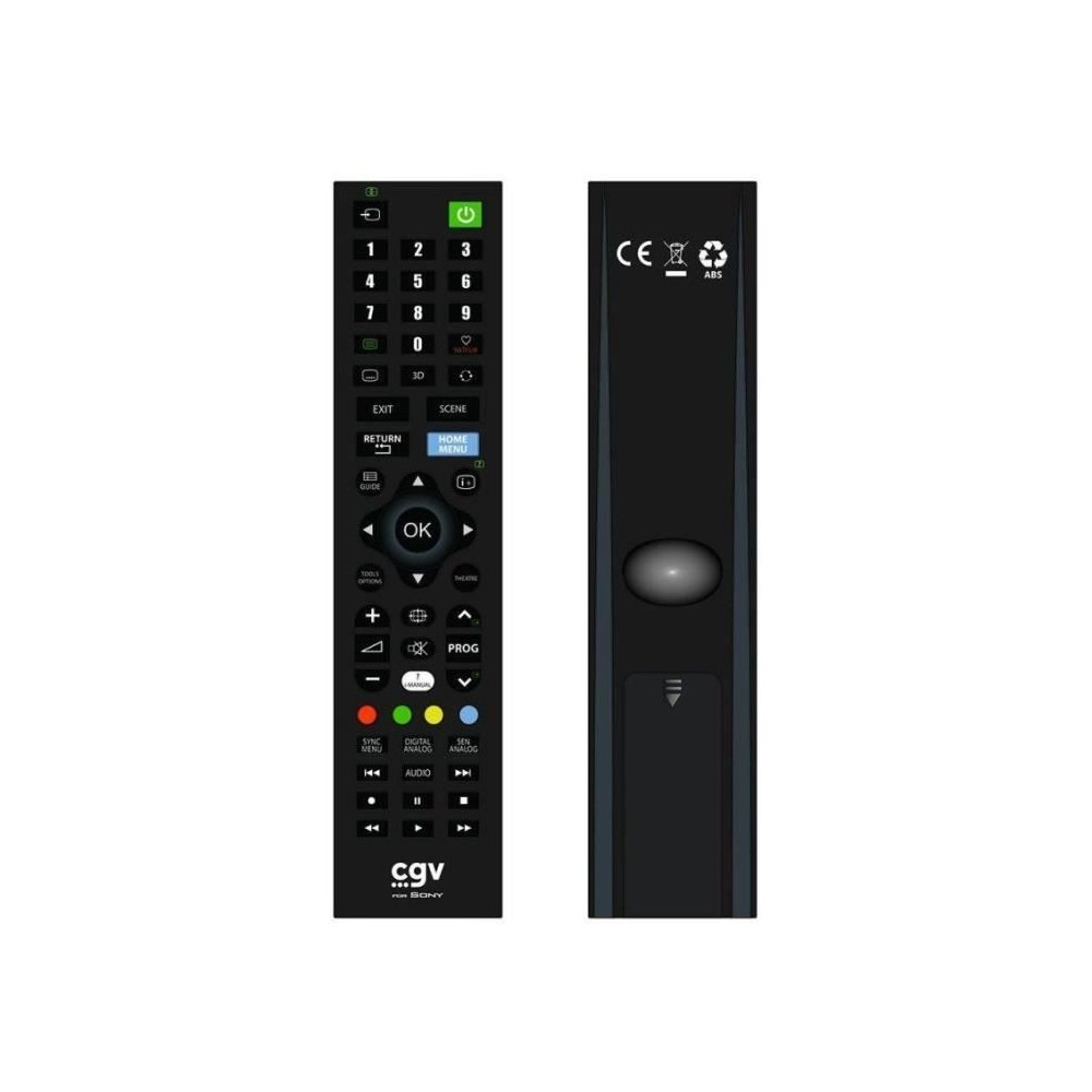 Télécommande de remplacement - CGV - FIDELIO Sony - Pour téléviseu