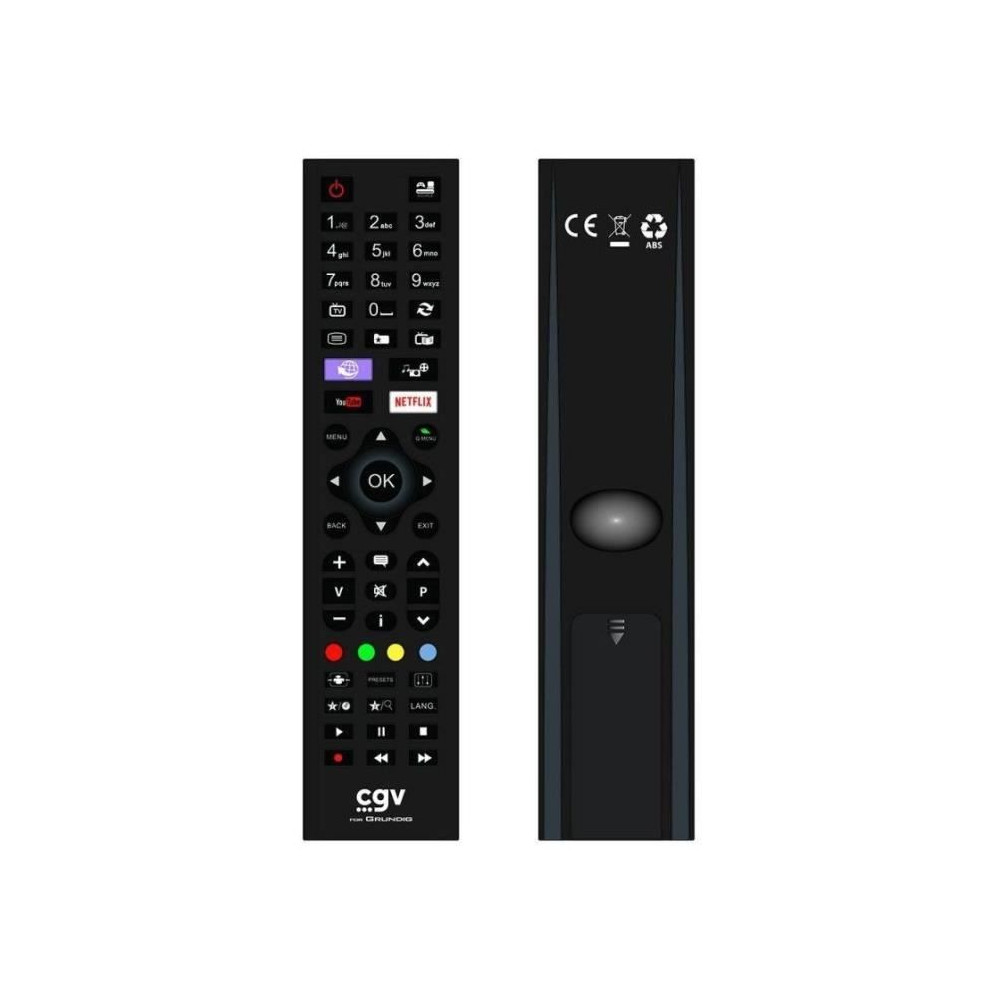 Télécommande de remplacement - CGV - FIDELIO Grundig - Pour télévi