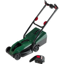 Tondeuse Bosch Rotak avec bac de récupération amovible et fonctions