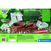 Clementoni - Sciences et jeu - Le monde des dinosaures - Terrarium a c