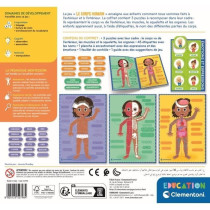 Montessori - Clementoni - Le Corps Humain - Jeu éducatif pour apprend