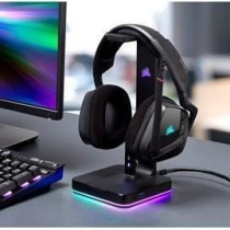 CORSAIR Support pour casque Gaming Premium - 7.1 Son surround - ST100