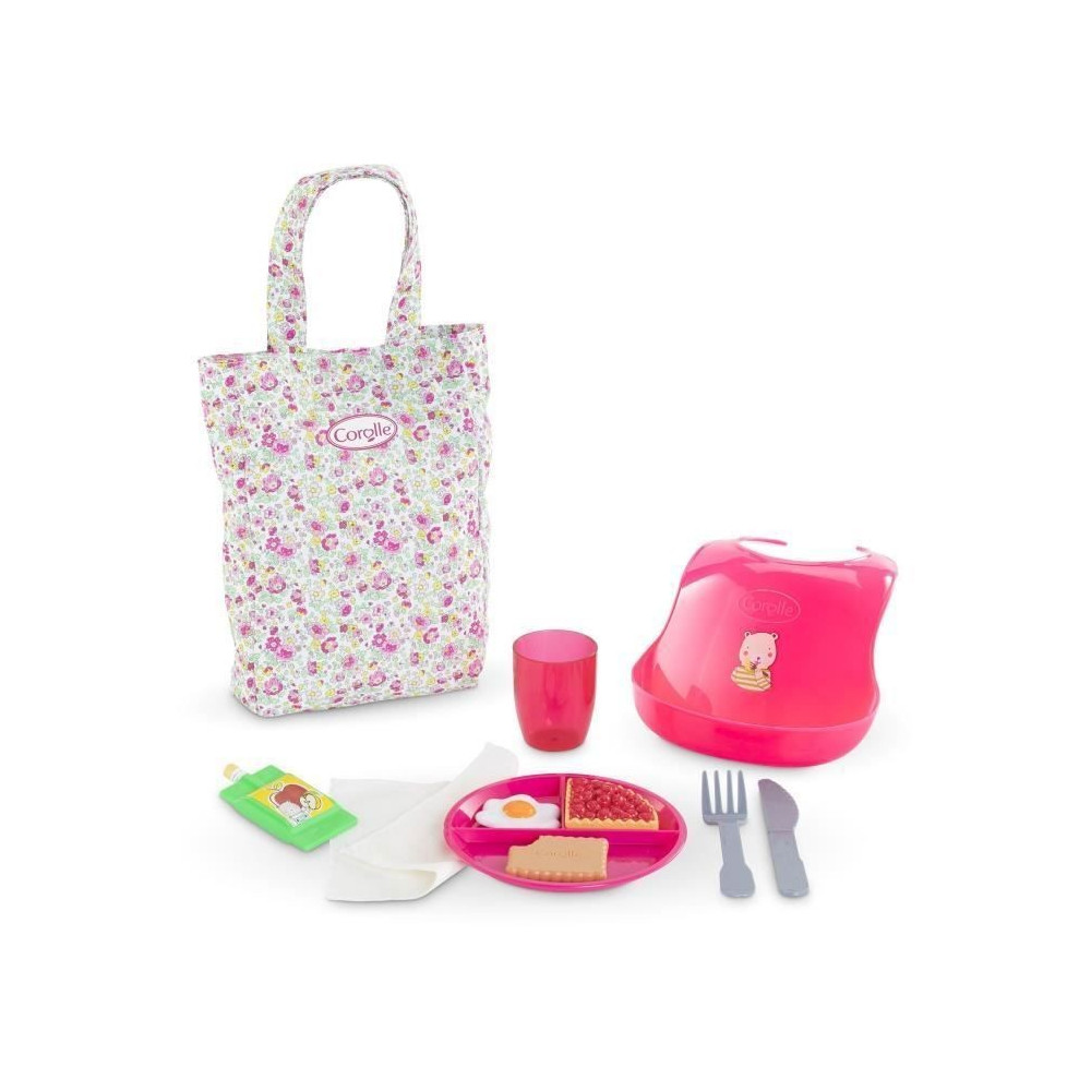 Accessoires poupon - COROLLE - Grand Coffret Repas - Pour poupon 36 et