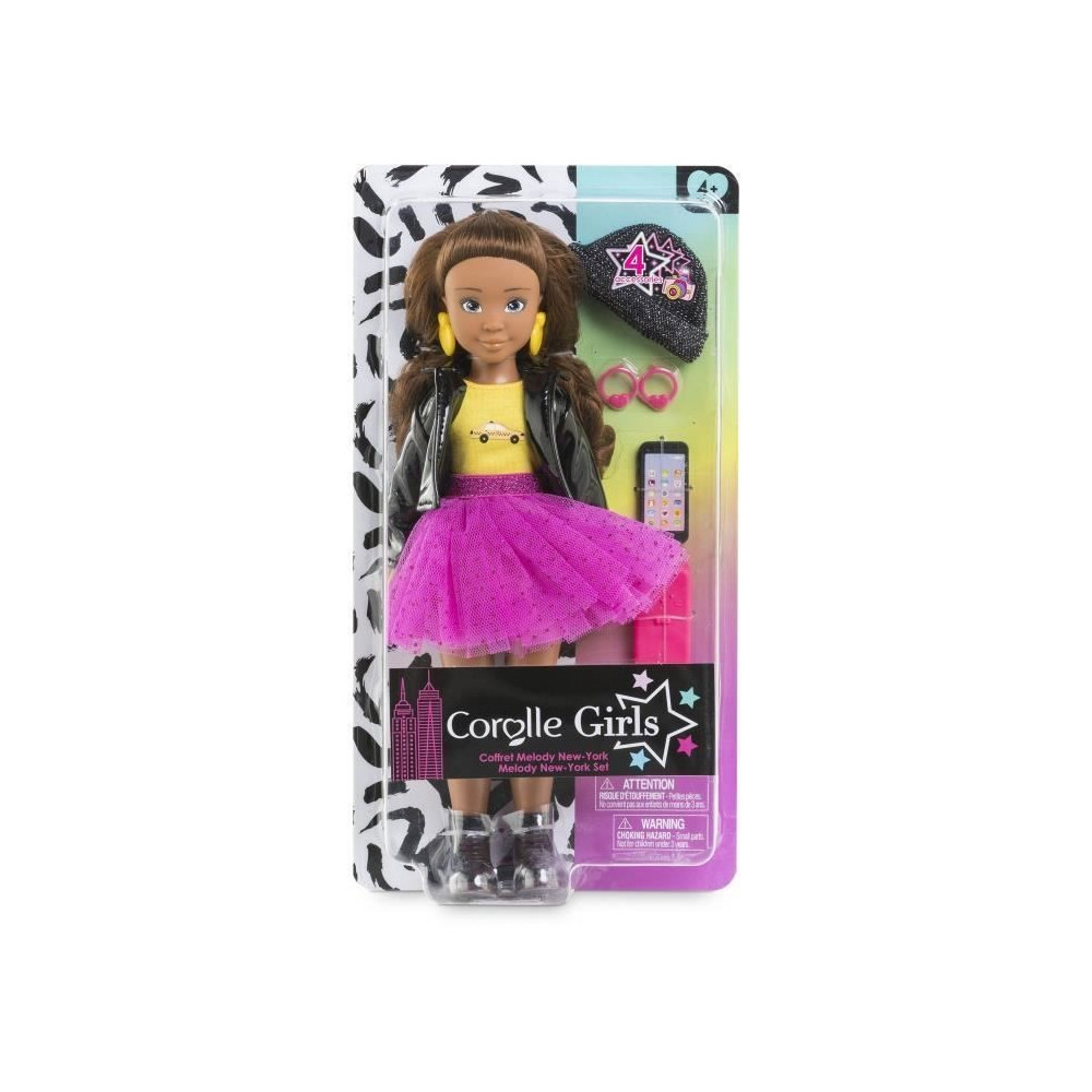 Poupée Mannequin - COROLLE - Melody Fashion Week Paris - 28 cm - 4 ac